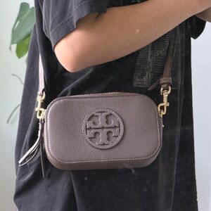 Tory Burch Taupe Crossbody Bag